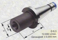 FRANZ MOSER 4010802 - átalakító adapter - ISO40 / MK2 (F*4010802)